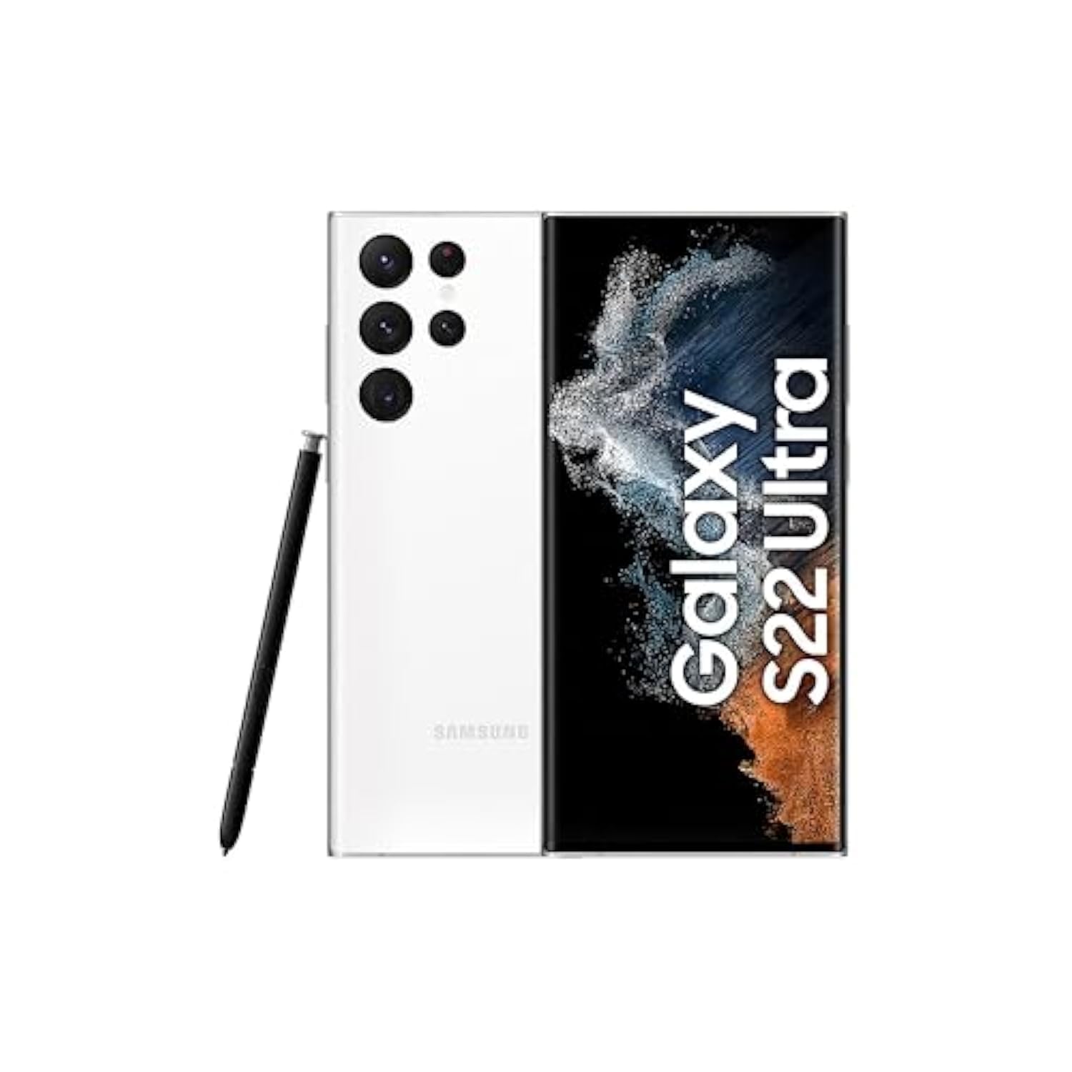 Samsung Galaxy S22 Ultra ホワイト Samsung Galaxy S22 Ultra 5G 256GB Unlocked - Phantom White